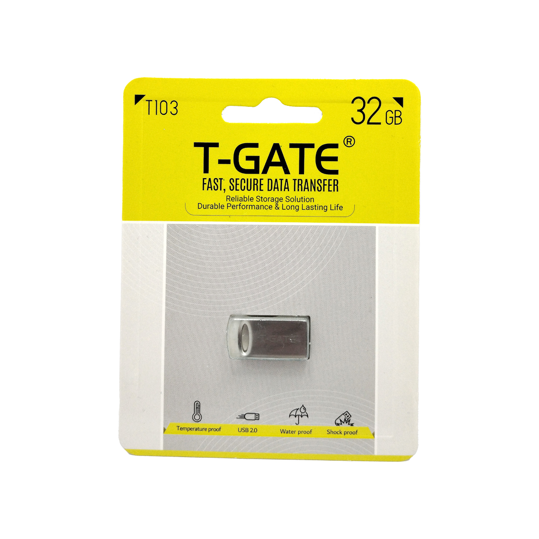 فلش32گیگ برند T-GATE مدل T103