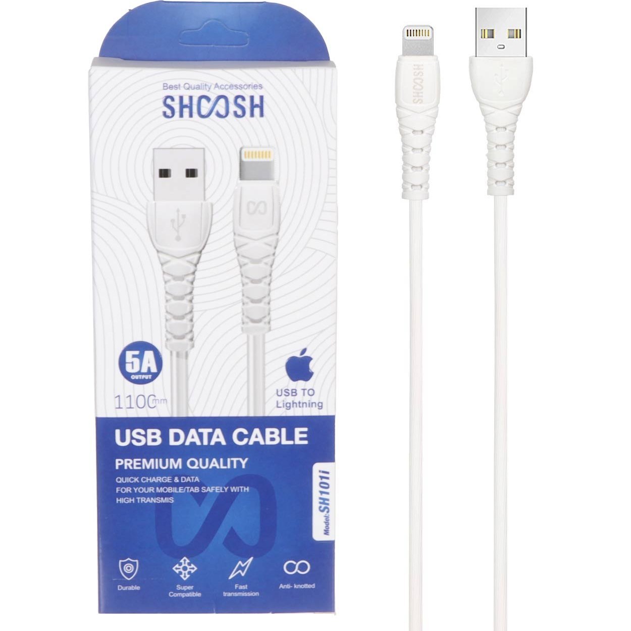 کابل شارژ آیفون برند شوش SHOOSH مدل 101i